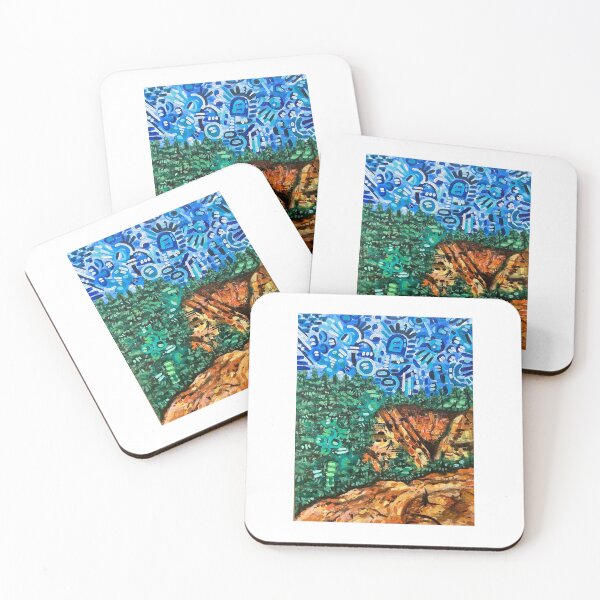 Item preview, Abstract Mountain Landscape designed and sold by Kylie-D-257.