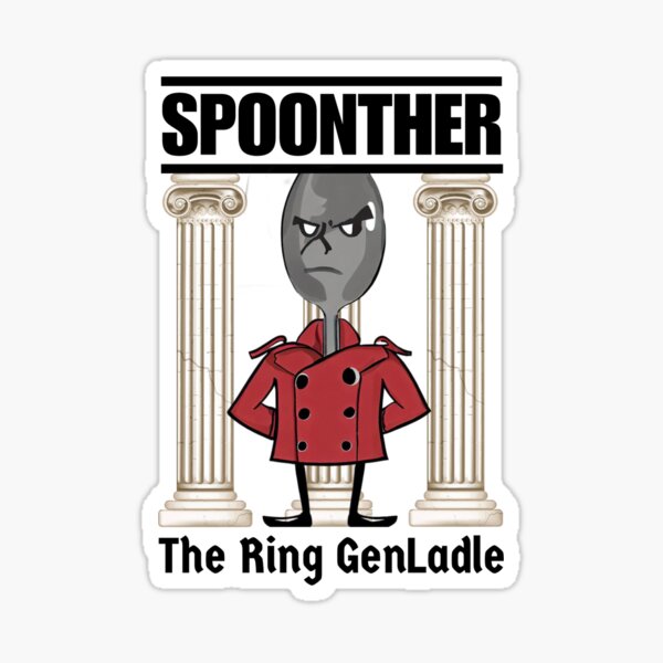 Artikel-Vorschau von Gunther Parodie SPOONTHER, designt und verkauft von AlpacaSmokes.