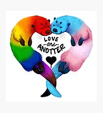 Love One Anotter Photographic Print