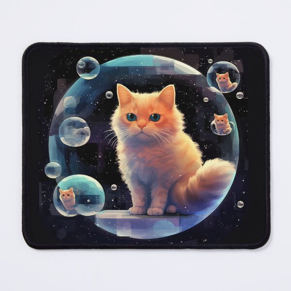 Item preview, Space Bubble Cat designed and sold by EvasDreams.