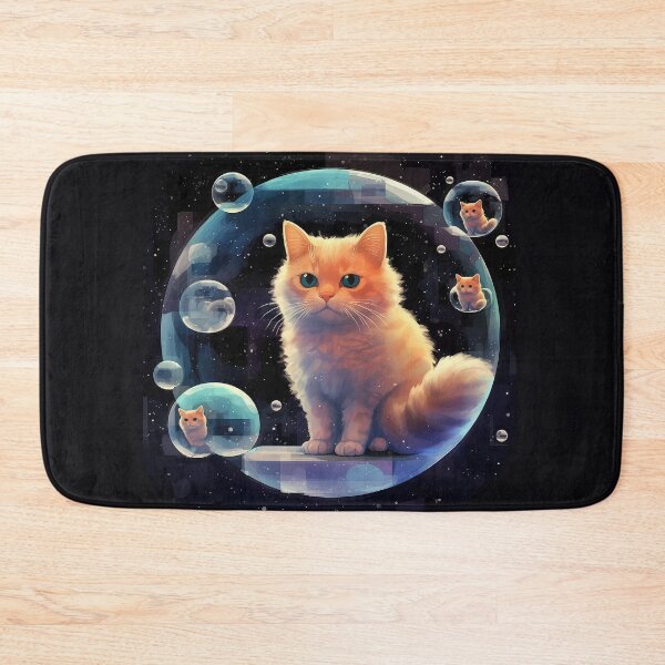Item preview, Space Bubble Cat designed and sold by EvasDreams.