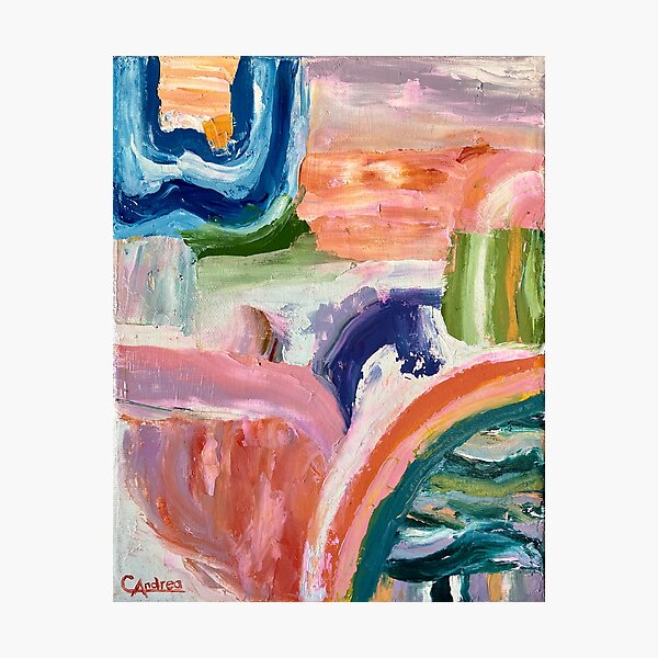 Vista previa del artículo con la obra «Primavera experimental», diseñado y vendido por Claudiaandreal.