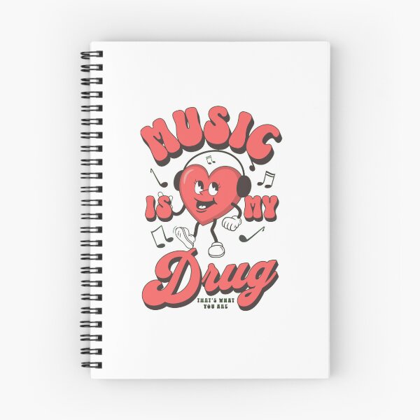 Item preview, music is my drug designed and sold by PopPizzazz.