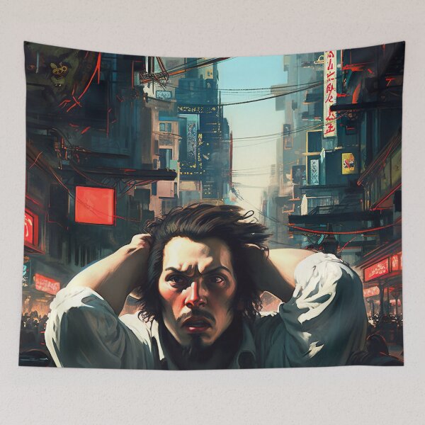 Item preview, Desperation in Cyberpunk designed and sold by Mark42Studio.