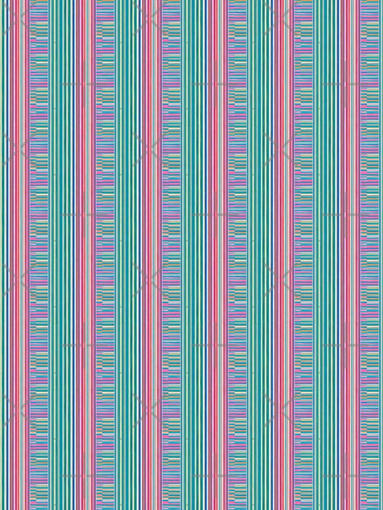 Thumbnail 4 of 4, iPhone Case, Colorful Line Pattern "Kara" designed and sold by patternsforp.
