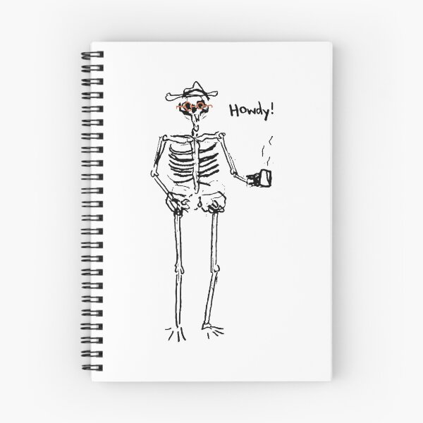 Item preview, Ryan Trahan Merch Howdy Skeleton designed and sold by AkesCoTM.