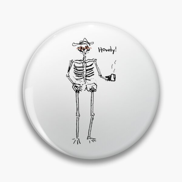 Item preview, Ryan Trahan Merch Howdy Skeleton designed and sold by AkesCoTM.