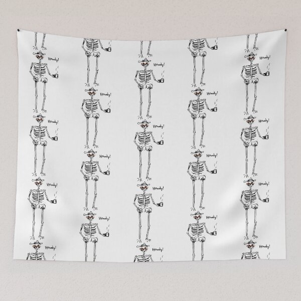 Item preview, Ryan Trahan Merch Howdy Skeleton designed and sold by AkesCoTM.