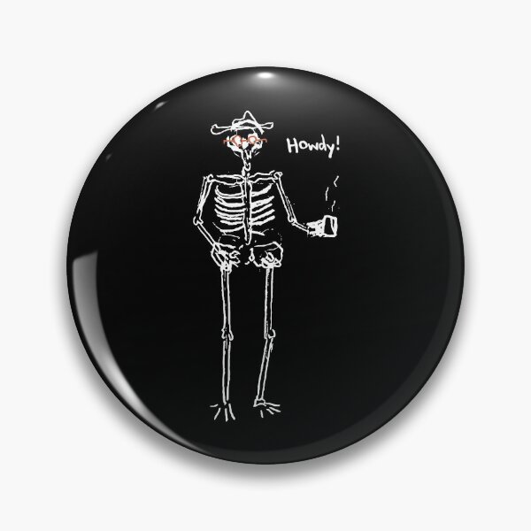 Item preview, Ryan Trahan Merch Howdy Skeleton designed and sold by AkesCoTM.