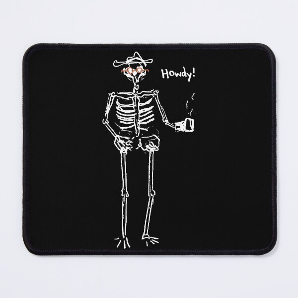 Item preview, Ryan Trahan Merch Howdy Skeleton designed and sold by AkesCoTM.