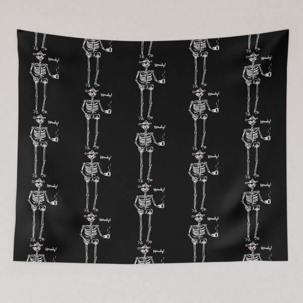 Item preview, Ryan Trahan Merch Howdy Skeleton designed and sold by AkesCoTM.