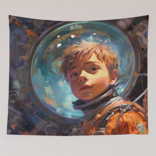 Item preview, Lost Among the Stars designed and sold by Wallart-Nisyo.