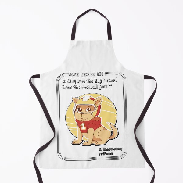 Item preview, Why Was the Dog Banned from the Football Game Dad Jokes designed and sold by rinconworkshop.