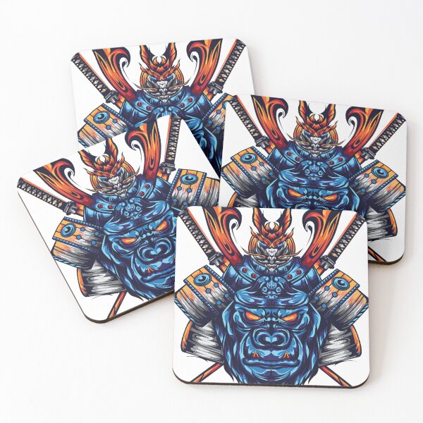 Item preview, Japanese Samurai Kingkong with Swords designed and sold by qurbam97.