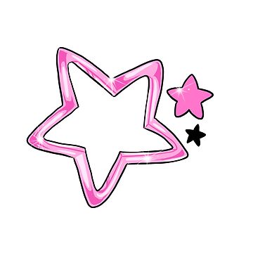 Cute Y2K Chibi Kawaii Pink Christmas Star Pet