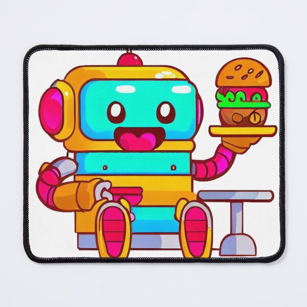 Item preview, Bots Love Burgers designed and sold by BotsLoveYou.