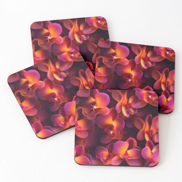 Item preview, Purple fire orchids designed and sold by TarekC.