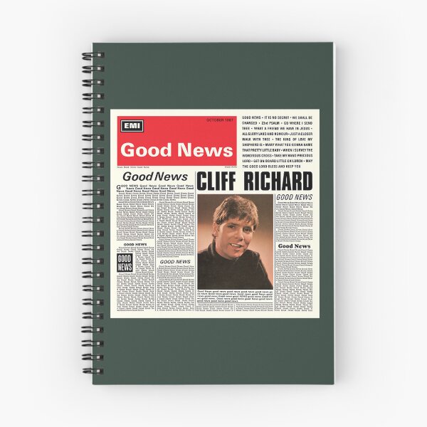 Item preview, Cliff Richard Good News Album Cover designed and sold by VenturaDuxbury.