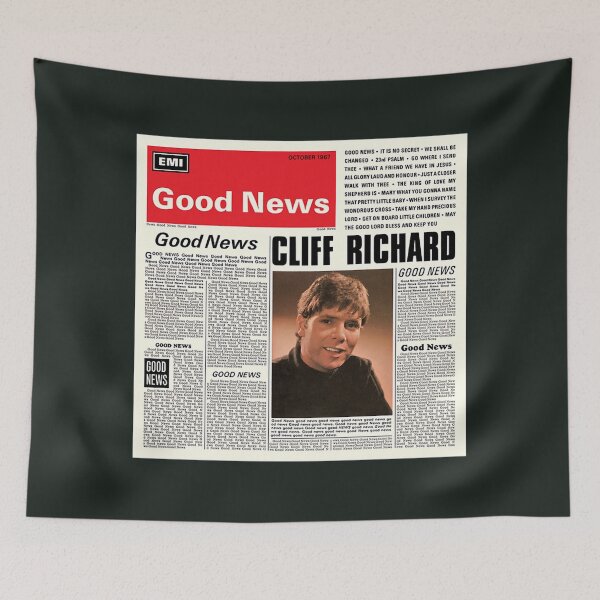 Item preview, Cliff Richard Good News Album Cover designed and sold by VenturaDuxbury.
