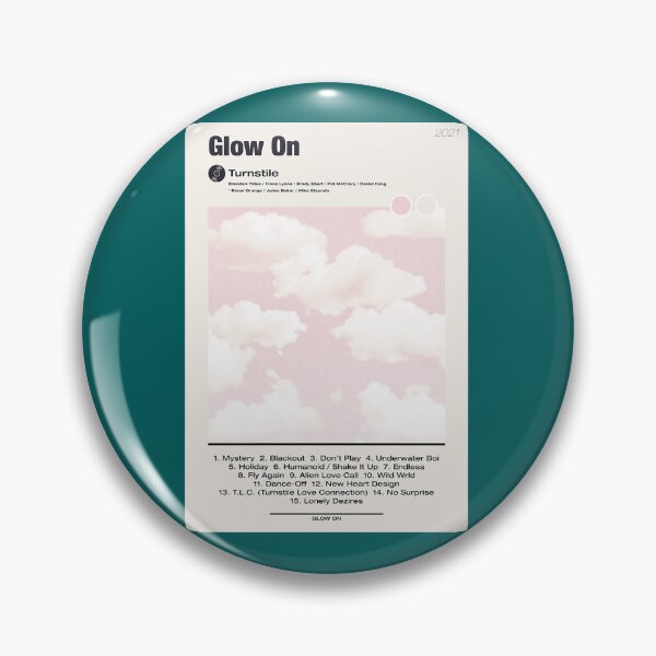 Item preview, GLOW ON ✅ Turnstile tracklist _amp_  designed and sold by tramramire58.