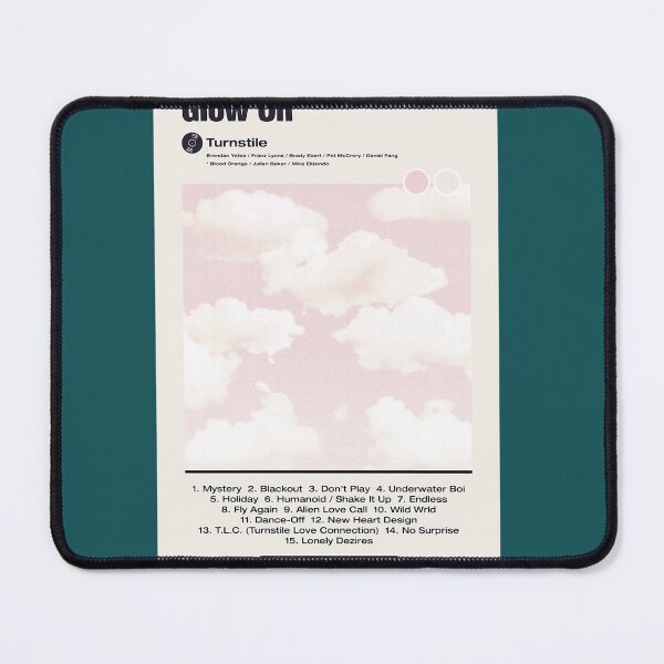 Item preview, GLOW ON ✅ Turnstile tracklist _amp_  designed and sold by tramramire58.