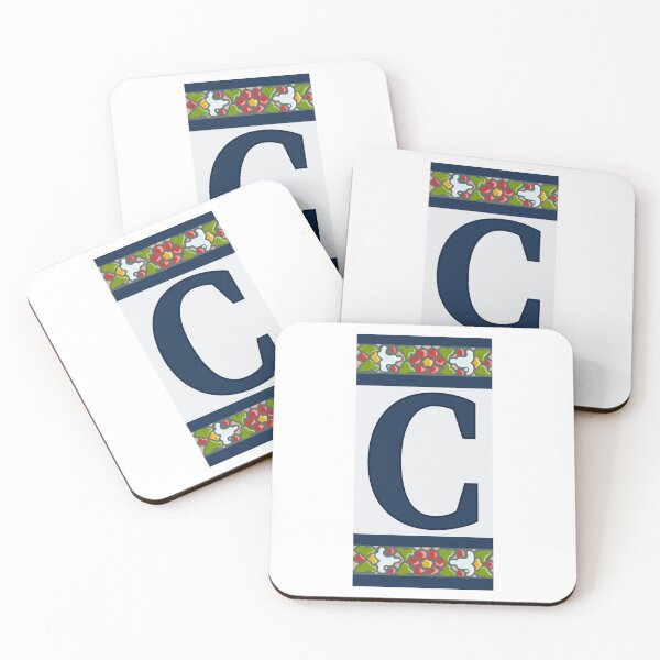 Item preview, C Spanish Letter Tile designed and sold by El's Library Card.