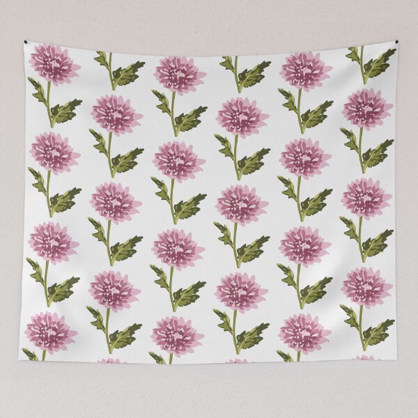 Item preview, Chrysanthemum Drawing designed and sold by Amanda Macey.