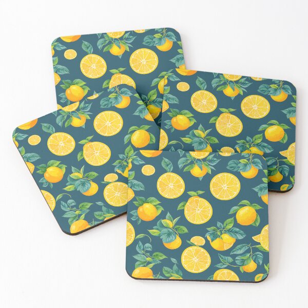 Item preview, Lemon Summer Pattern designed and sold by SeamlesslyP.