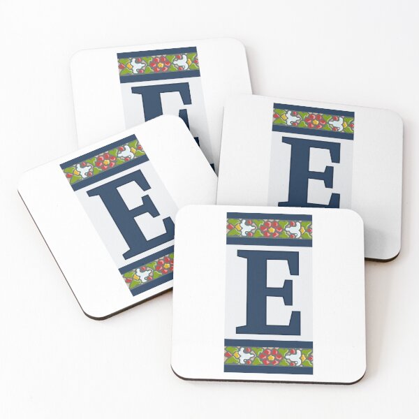 Item preview, E Spanish Letter Tile designed and sold by El's Library Card.