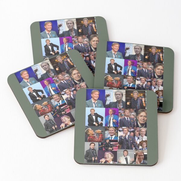 Aperçu de l'œuvre Collage de photos de Cliff Richard, chanteur anglais vétéran de Squarish créée et vendue par VenturaDuxbury.