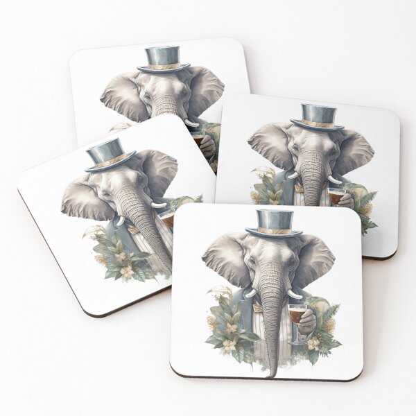 Item preview, Gentleman Elephant - Dressed to Impress designed and sold by MelodySimmons.