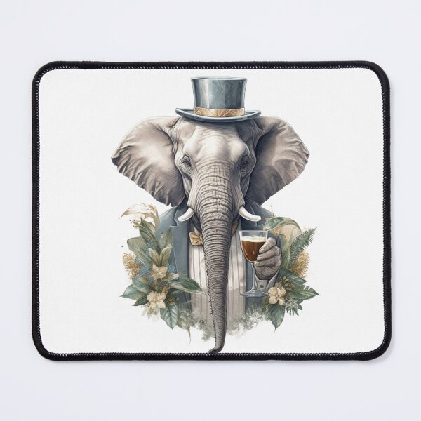 Item preview, Gentleman Elephant - Dressed to Impress designed and sold by MelodySimmons.