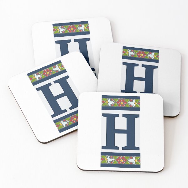Item preview, H Spanish Letter Tile designed and sold by El's Library Card.