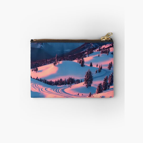 Item preview, Snowy Mountain Landscapes With a Winding Road or Trail, Ai Generated Art designed and sold by AiGens.