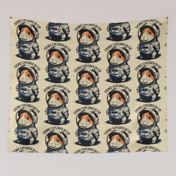 Item preview, Cosmic explorer in fur designed and sold by Javier Narváez Solarte.