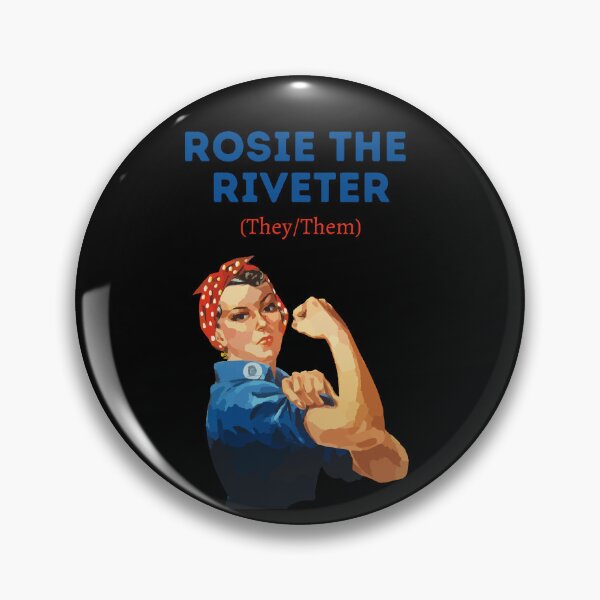 Item preview, Rosie the Riveter (They/Them) Gender Inclusion and Pride Design LGBQT+ designed and sold by Hello-Parsnip.