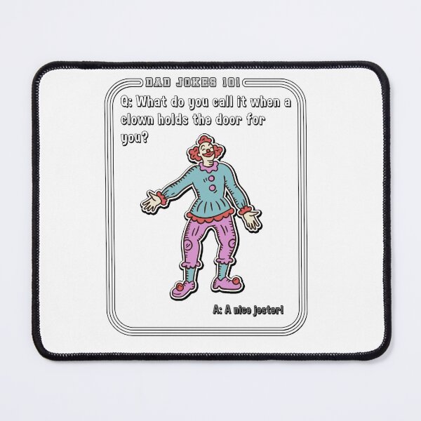 Item preview, What Do You Call it When a Clown Holds the Door For You Dad Jokes designed and sold by rinconworkshop.
