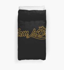TEAM LEBRON Duvet Cover