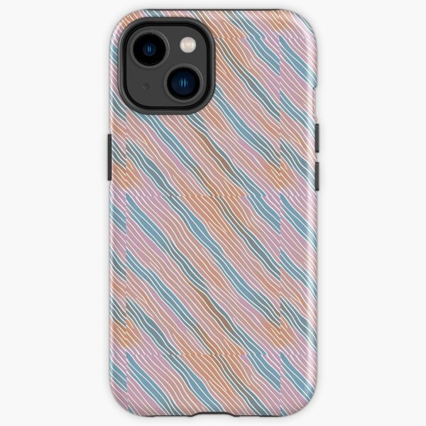 Colorful Line Pattern "Alison" iPhone Tough Case