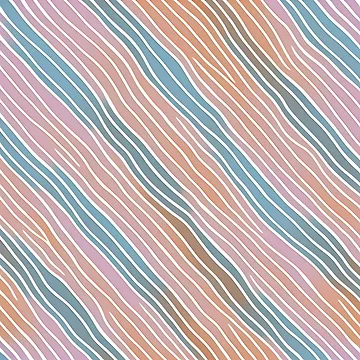 Artwork thumbnail, Colorful Line Pattern "Alison" by Patterns For Products