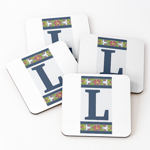 Item preview, L Spanish Letter Tile designed and sold by El's Library Card.