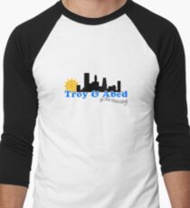 Troy and Abed in the morning Men's Baseball ¾ T-Shirt
