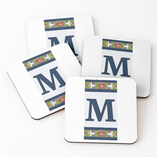 Item preview, M Spanish Letter Tile designed and sold by El's Library Card.