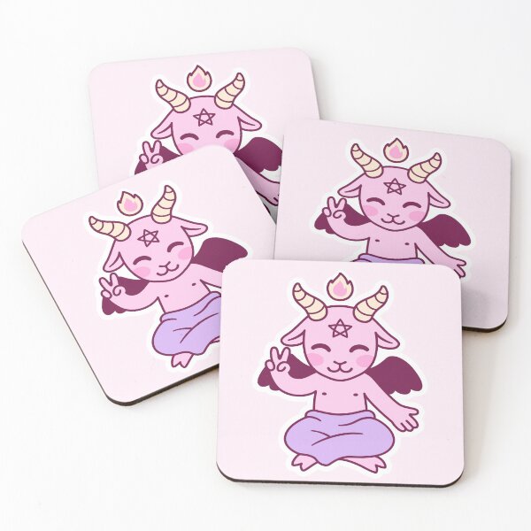 Item preview, Kawaii Pink Baphomet  designed and sold by KawaiiKases.