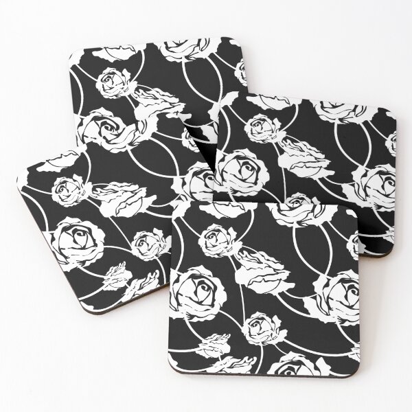 Item preview, Roses in Bloom: Elegant Graphic Seamless Pattern for Floral-inspired Home Decor and Fashion designed and sold by Natji-Arts.