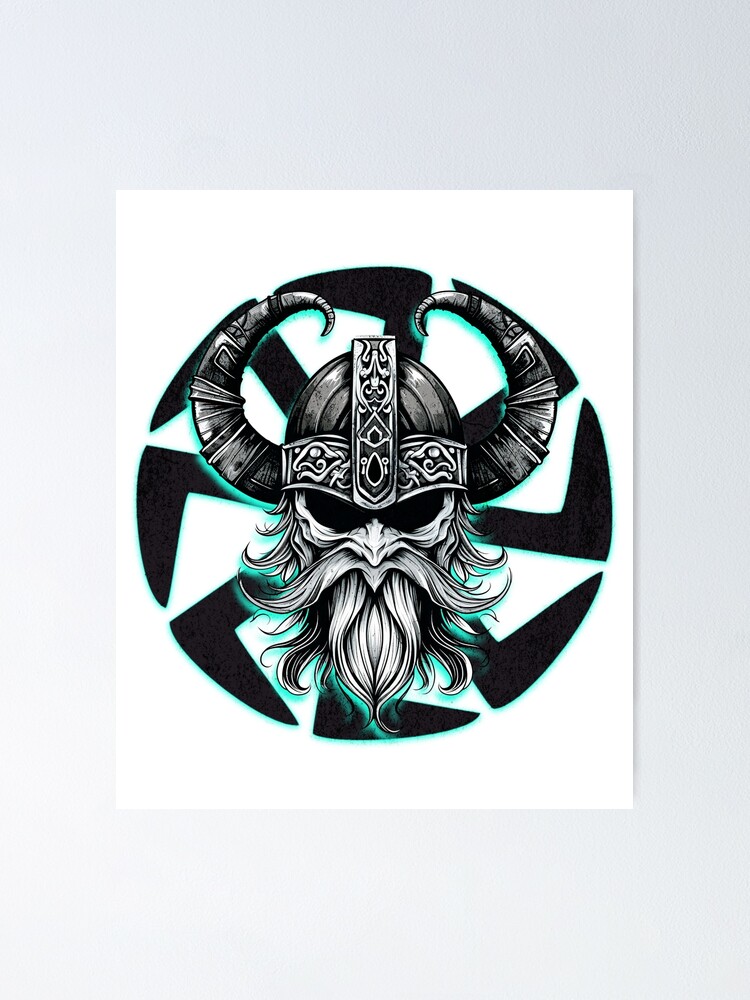 Viking - Shield Maiden Poster Poster for Sale by Rich Summers Art