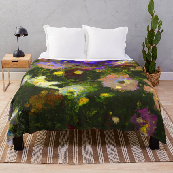 Item preview, Painted Flowers in retro style designed and sold by Ball-and-Match.