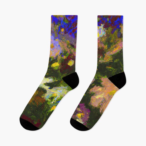 Item preview, Painted Flowers in retro style designed and sold by Ball-and-Match.
