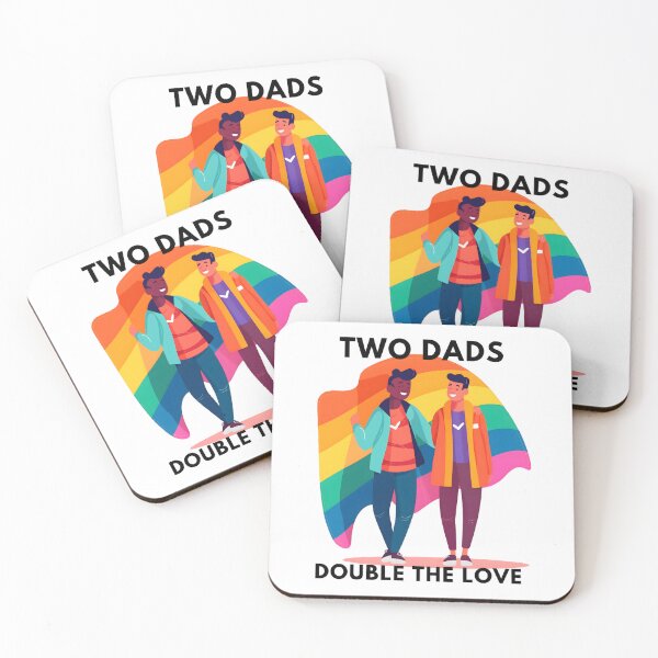 Item preview, Two dads, double the love! designed and sold by proudlyparent.