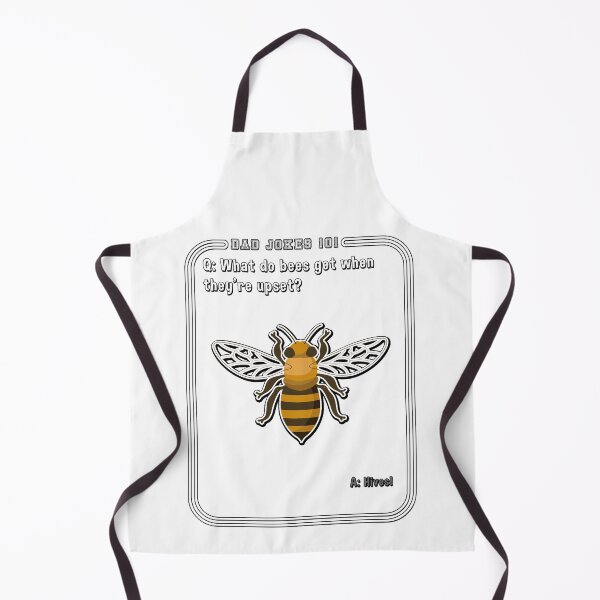 Item preview, What Do Bees Get When They're Upset Dad Jokes designed and sold by rinconworkshop.